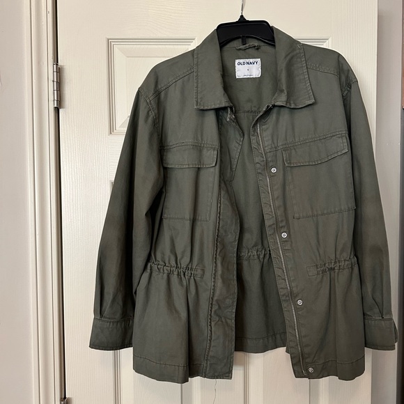 Old Navy Women’s  Jackets ( all 3 included)- Cream, Brown, and Green - Picture 4 of 11